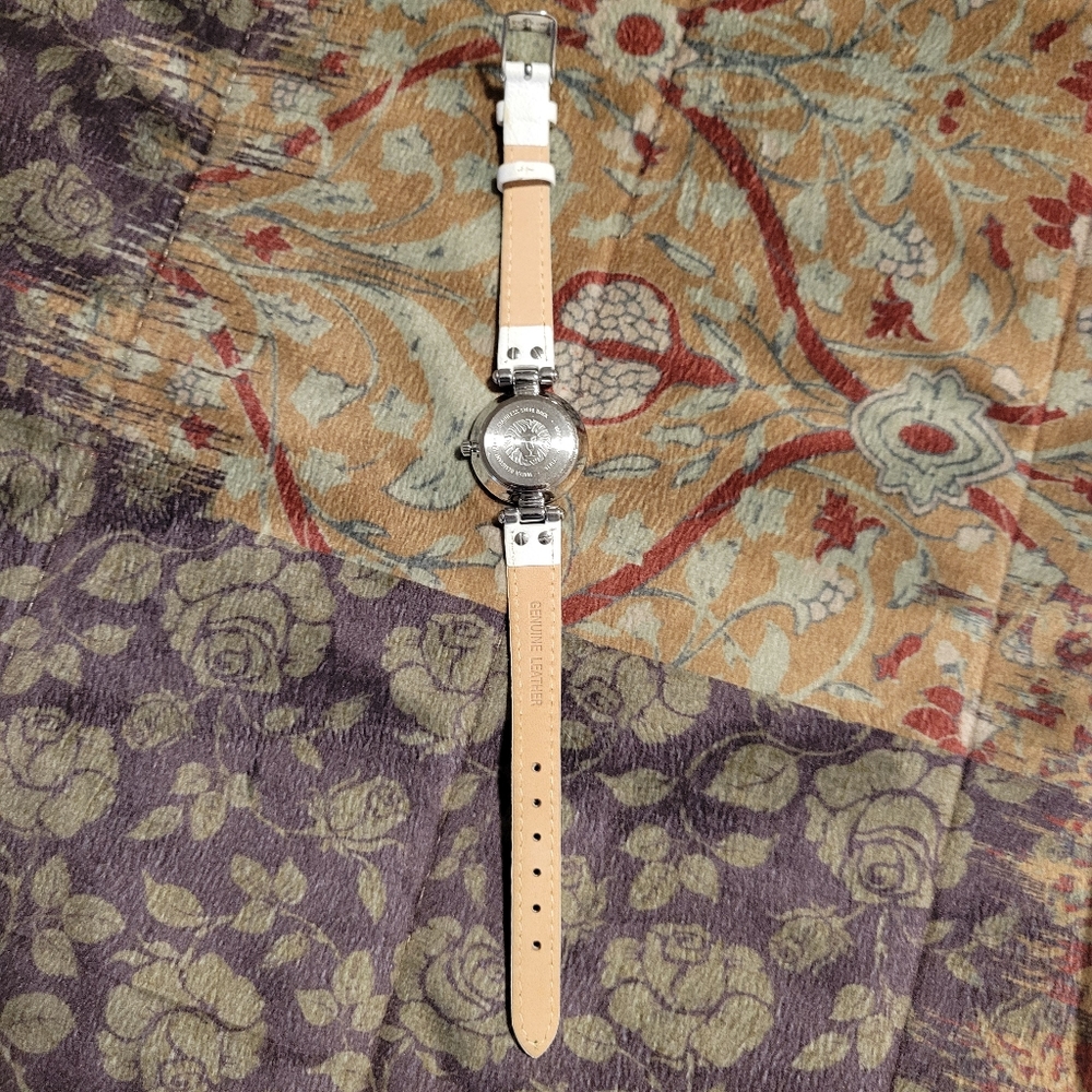 Anne Klein Silver and White Women's Watch - Picture 4 of 4